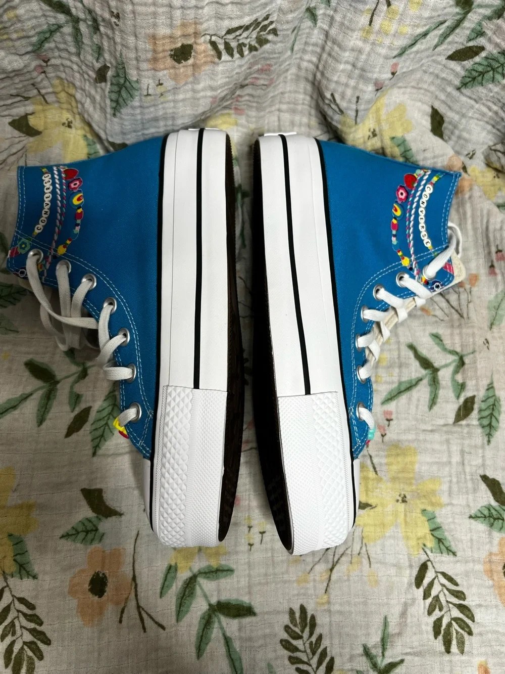 Converse CTAS Lift Hi Sneakers Blue High Top Platform Women’s 7.5